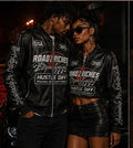 Road 2 Riches Premium Leather Racing Jacket